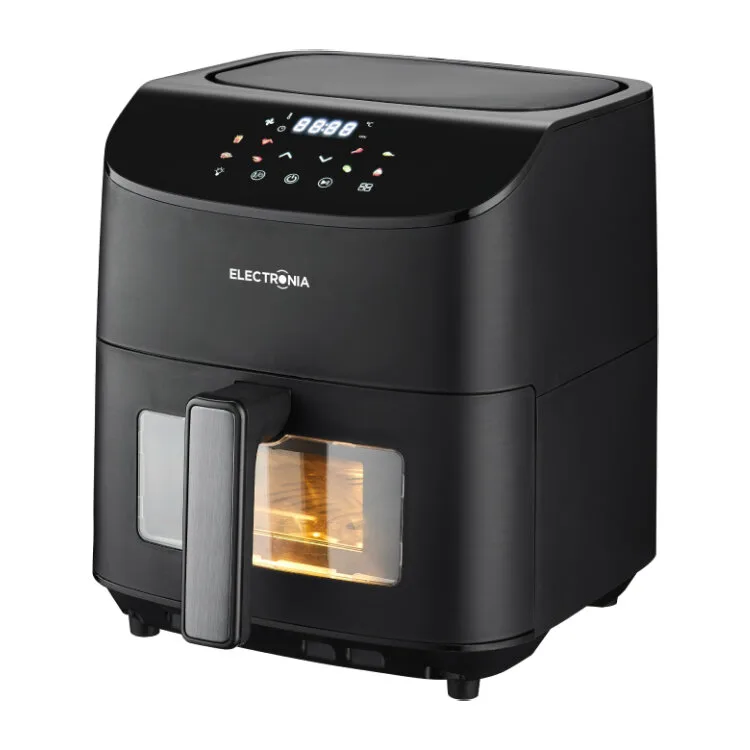 Fritadeira sem óleo Air Fryer ELECTRONIA NUTRIPRO XL de 6L