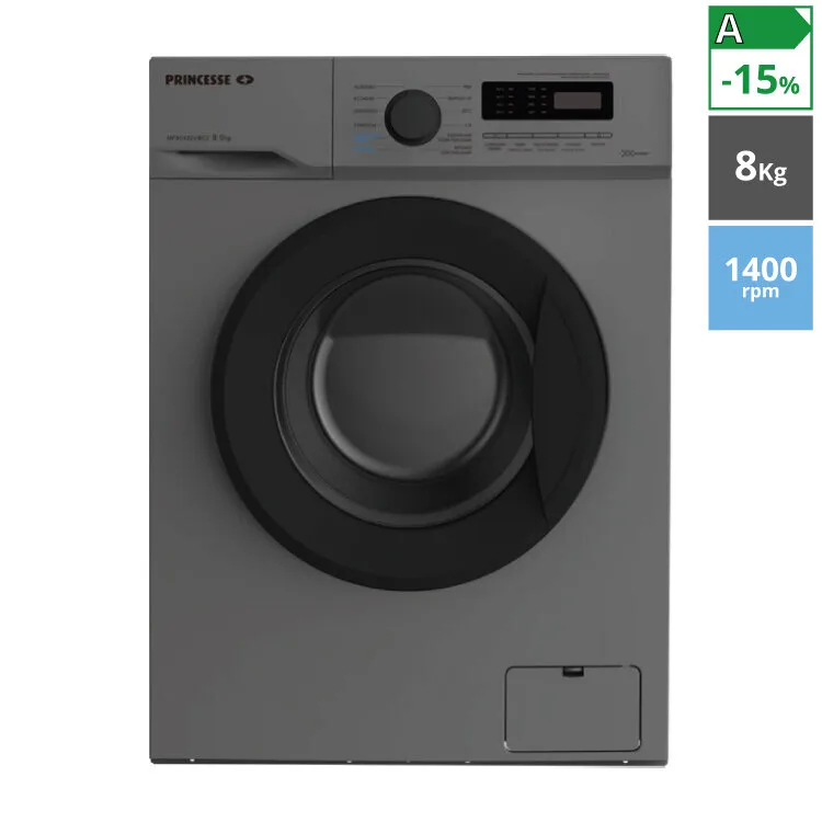 MÁQUINA LAVAR ROUPA PRINCESSE MF80422VBC2