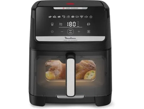 Fritadeira sem Óleo MOULINEX Easy Fry Silence XXL Vision EZ8468F0 (7 L - 1700 W)