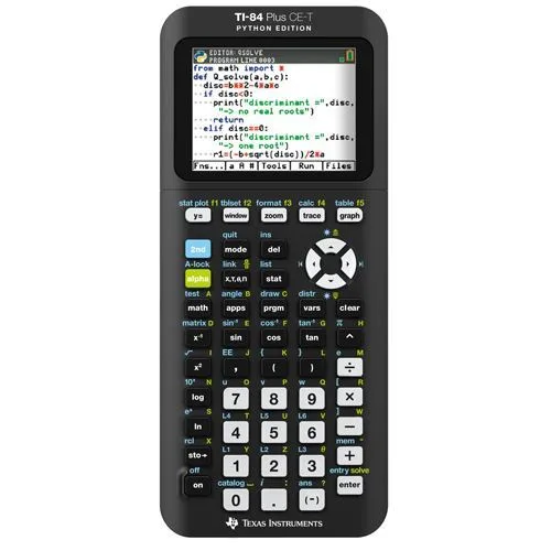CALCULADORA GRÁFICA TEXAS TI-84 PLUS PHY