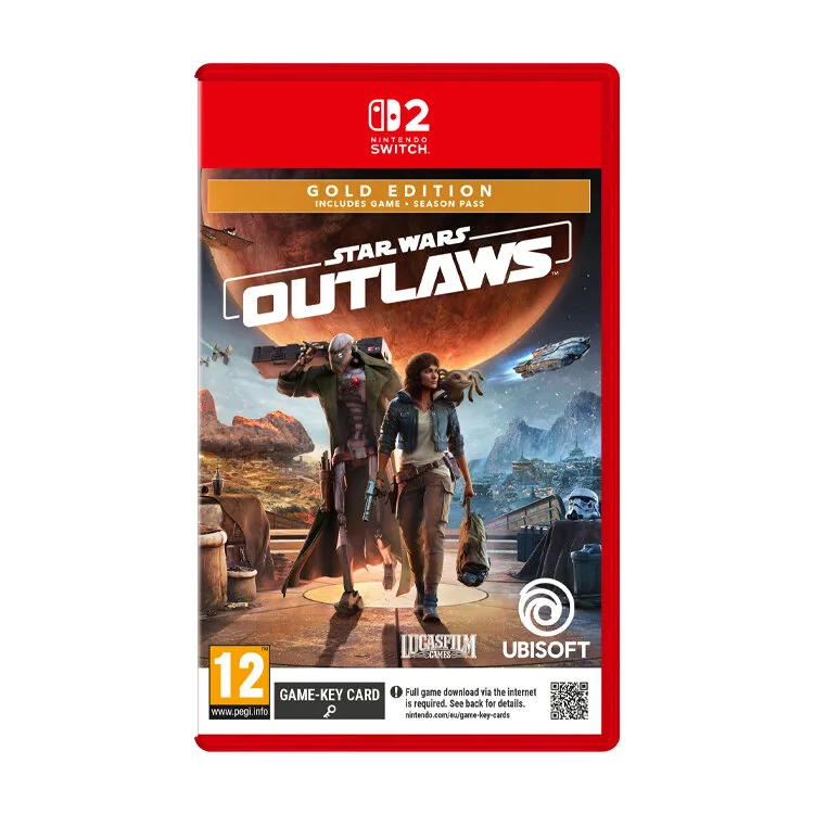 JOGO NINTENDO SWITCH 2 STAR WARS OUTLAWS GOLD