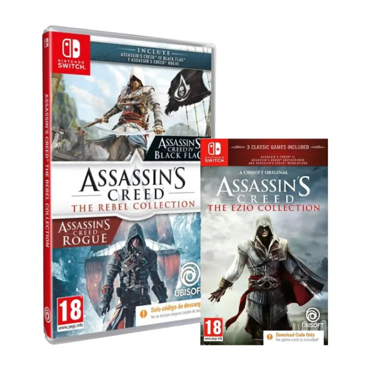 JOGO NINTENDO SWITCH PACK ASSASSINS CREED