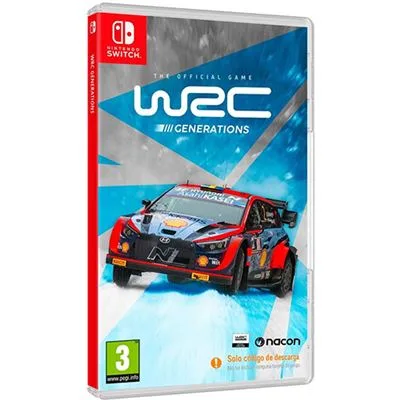 JOGO NINTENDO SWITCH WRC GENERATIONS CIB