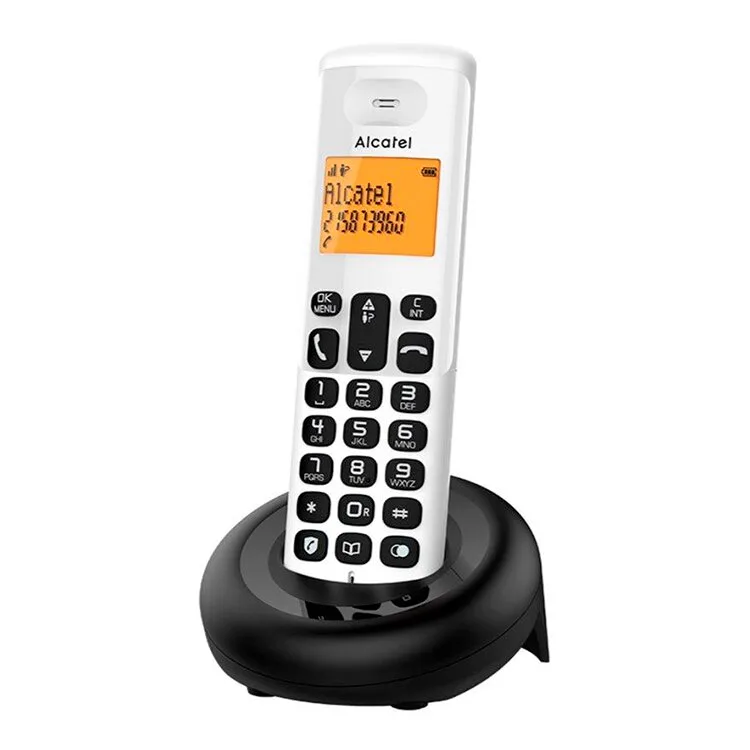 TELEFONE SEM FIOS ALCATEL E160 BRANCO