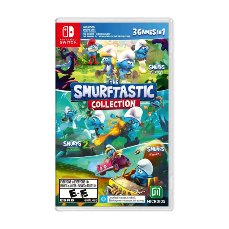 JOGO NINTENDO SWITCH THE SMURFTASTIC COL 3-1