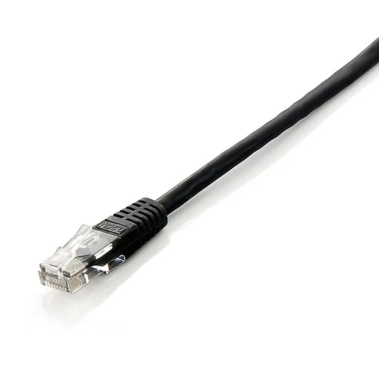 CABO REDE EQUIP CAT6 1.0M PRETO