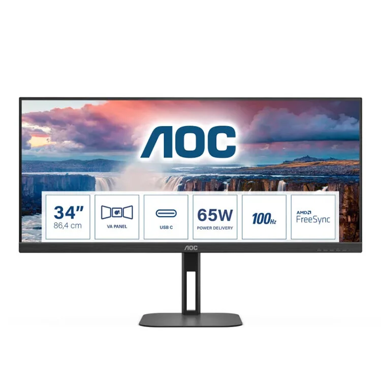 MONITOR LED AOC U34V5C/BK