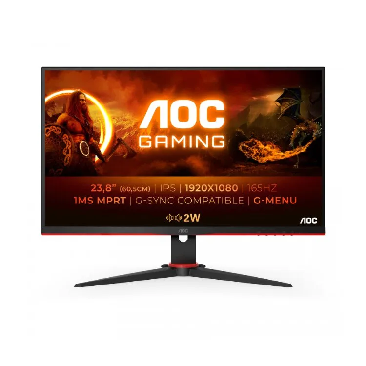 MONITOR LED GAMING AOC  24G2SPAE/BK