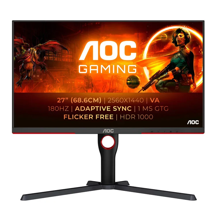 MONITOR LED GAMING AOC Q27G3XMN/BK