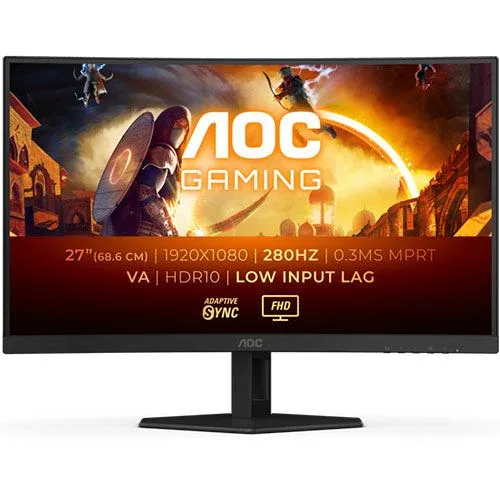 Monitor Gaming Curvo AOC G4 C27G4ZXE (27'' - FullHD - 0,3 ms - 280 Hz)