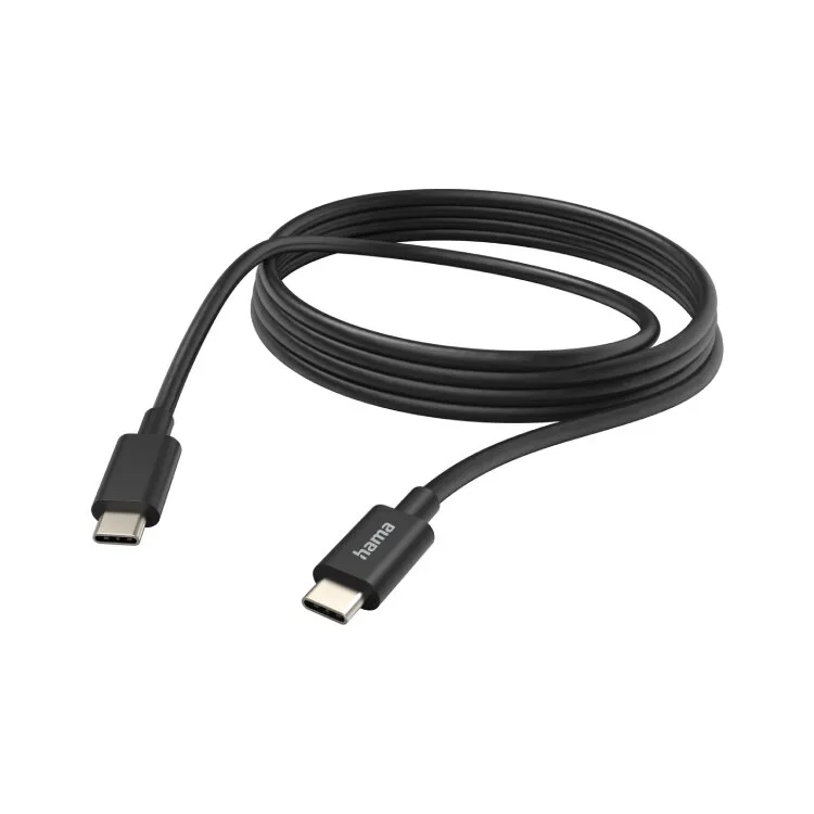 CABO TELEMÓVEL HAMA USB-C /USB-C 3M BK