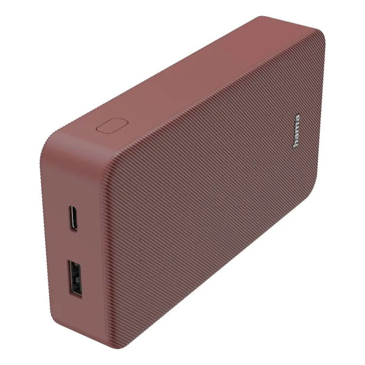 POWERBANK HAMA COLOR 20 RED