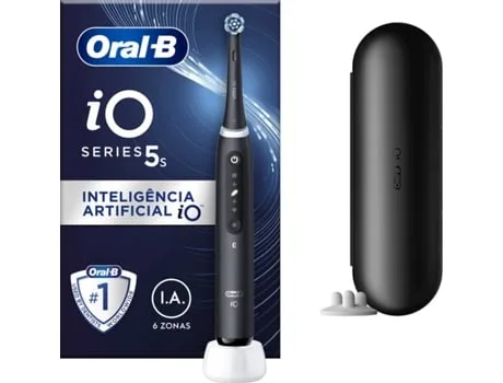 Escova Dentes Elétrica ORAL-B iO 5S Preta