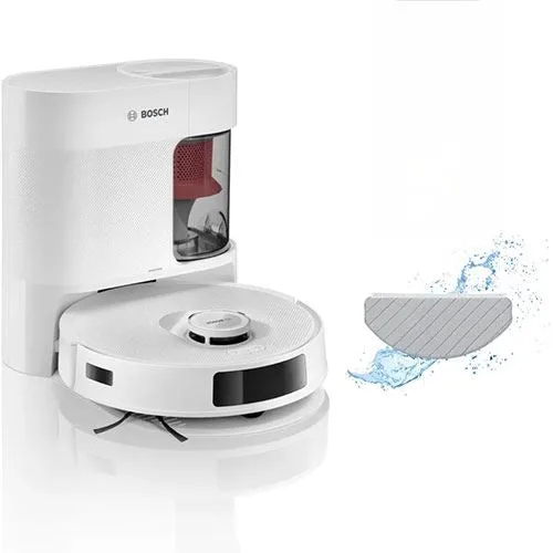 Aspirador Robô BOSCH Spotless Advance+ BCRD2W + Base Autodust (Autonomia: 160 min - 1500 ml - Branco)