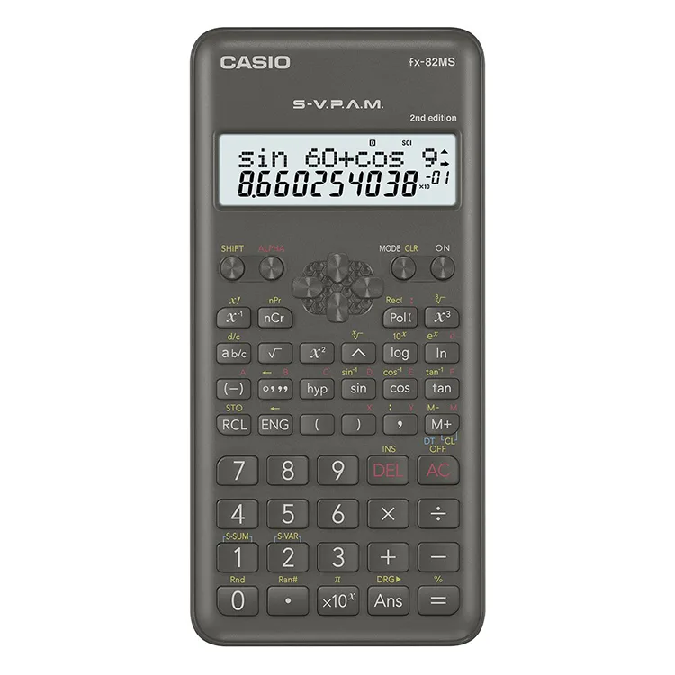 CALCULADORA CIENTÍFICA CASIO FX 82 W/MS