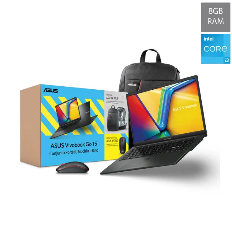 PC PORTÁTIL ASUS E1504GA-32BDLP1 PACK