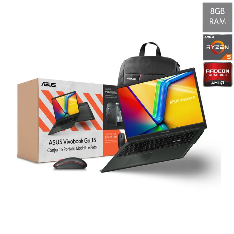PC PORTÁTIL ASUS E1504FA-R5BDL01 PACK