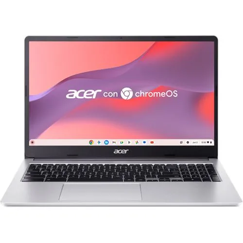 Portátil ACER Chromebook 315 (15.6'' - Intel Celeron N4500 - RAM: 8 GB - 128 GB eMMC - Intel UHD Graphics)