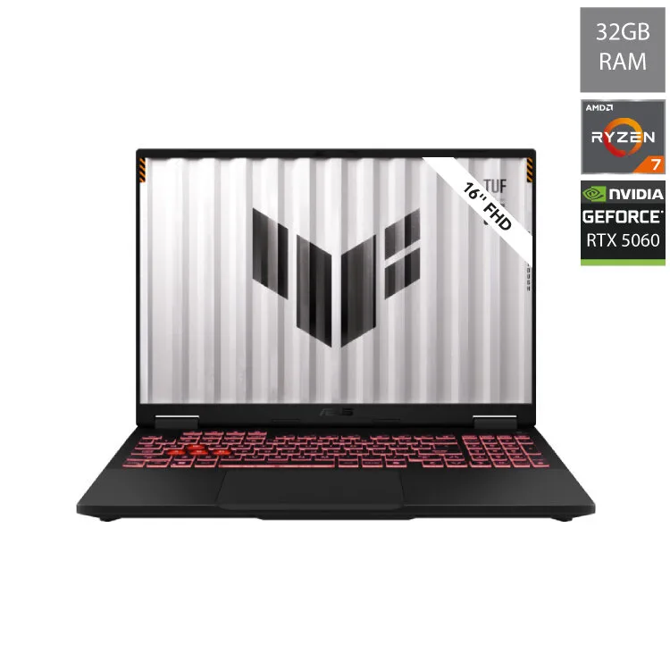 PC PORTÁTIL GAMING ASUS TUF A16 FA608UM-R72A56CB1