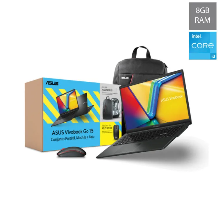 PC PORTÁTIL ASUS E1504GA-32BDLP2 PACK