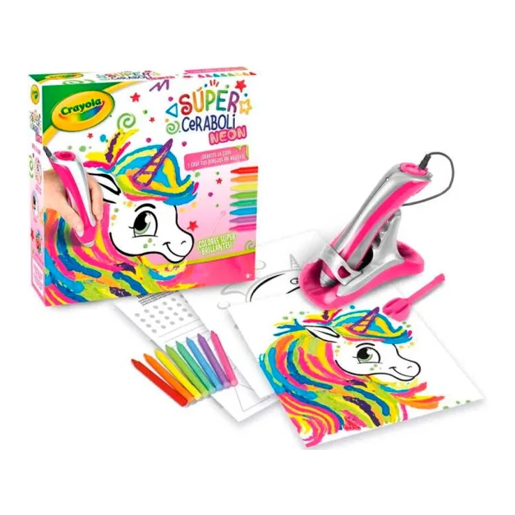 BRINQUEDO CRAYOLA SUPER CERABOLI NEON