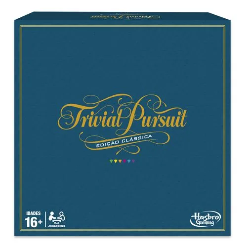 Jogo de Tabuleiro Trivial Pursuit Clássico - Hasbro