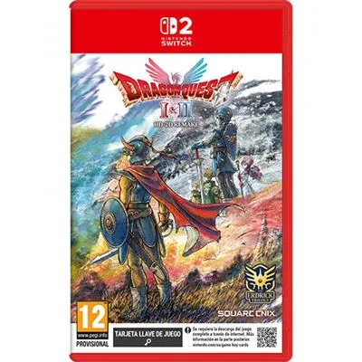 JOGO NINTENDO SWITCH 2 DRAGON QUEST I - II HD