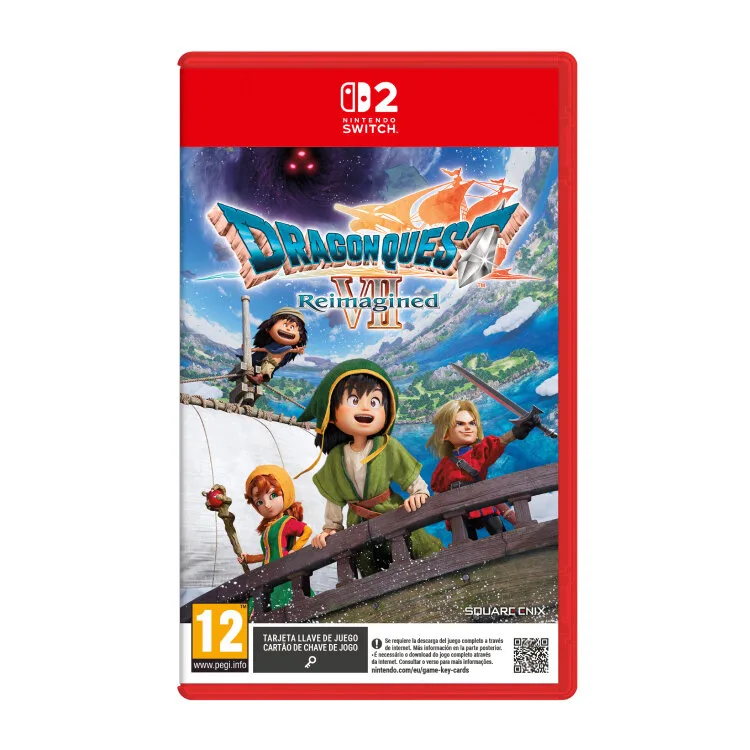 JOGO NINTENDO SWITCH 2 DRAGON QUEST VII RE