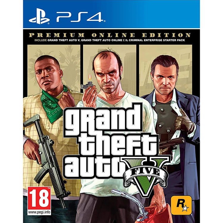 JOGO PS4 GTA V COMPLETE EDITION