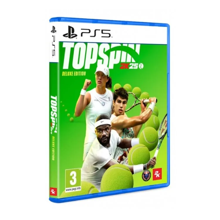 JOGO PS5 TOP SPIN 2K25 COLLECTOR