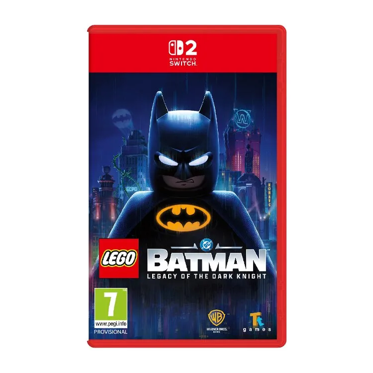 JOGO NINTENDO SWITCH 2 LEGO BATMAN DARK KNIGHT