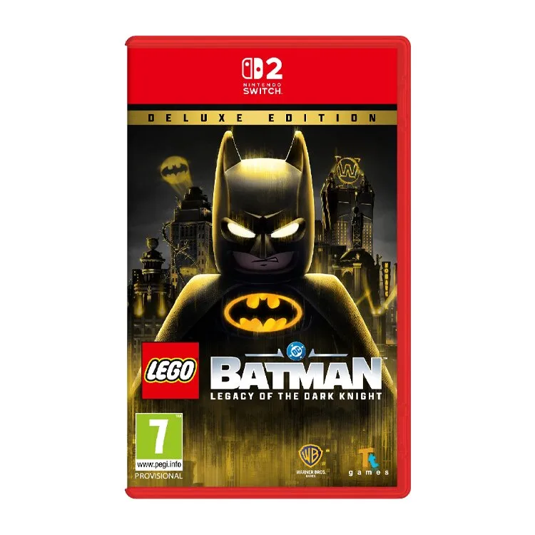 JOGO NINTENDO SWITCH 2 LEGO BATMAN DARK KNIGHT DELUXE