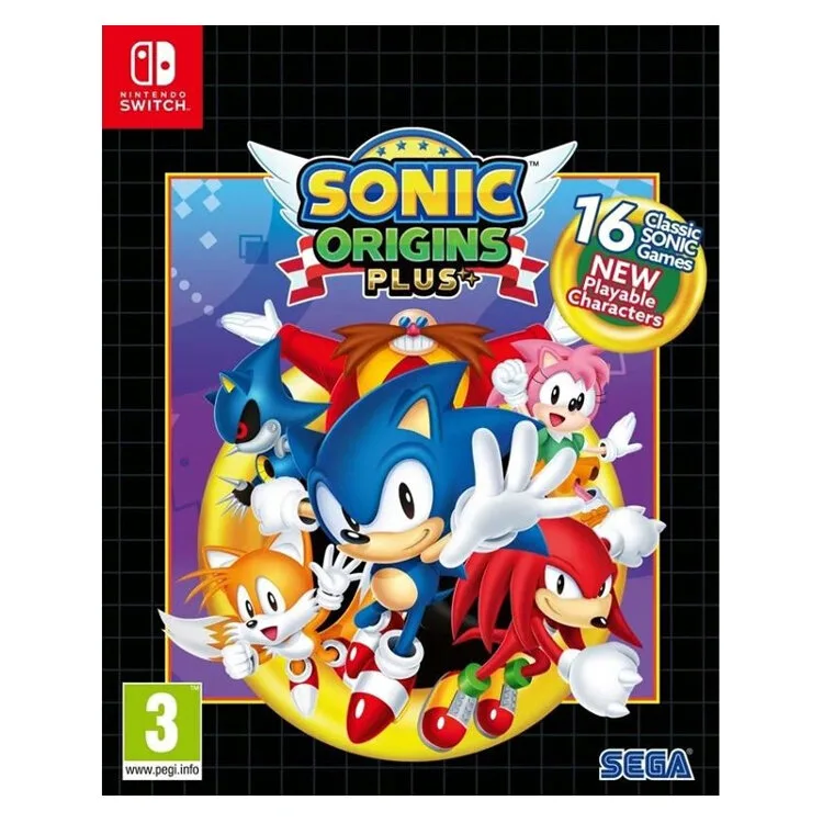 JOGO NINTENDO SWITCH SONIC ORIGINS PLUS