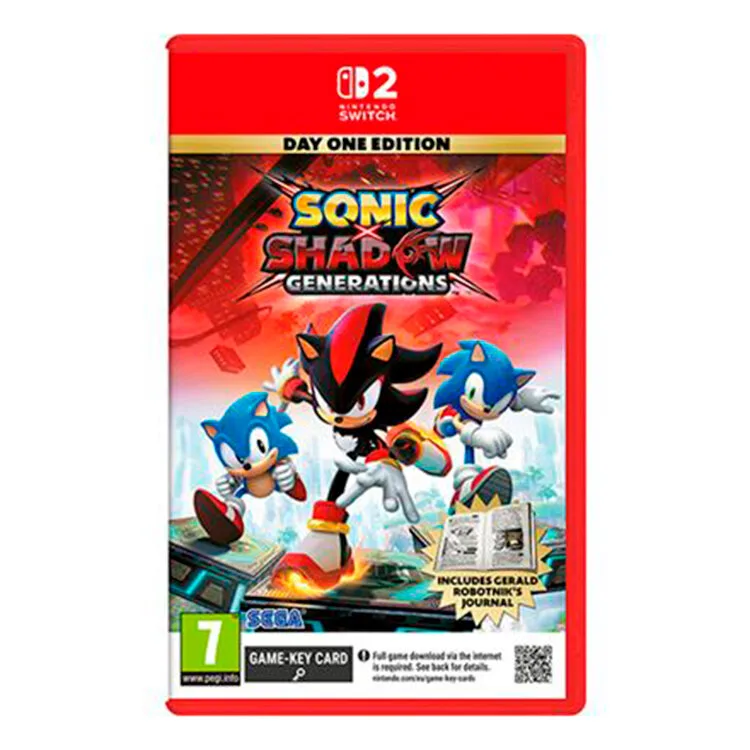 JOGO NINTENDO SWITCH 2 SONIC X SHADOW GENERAT