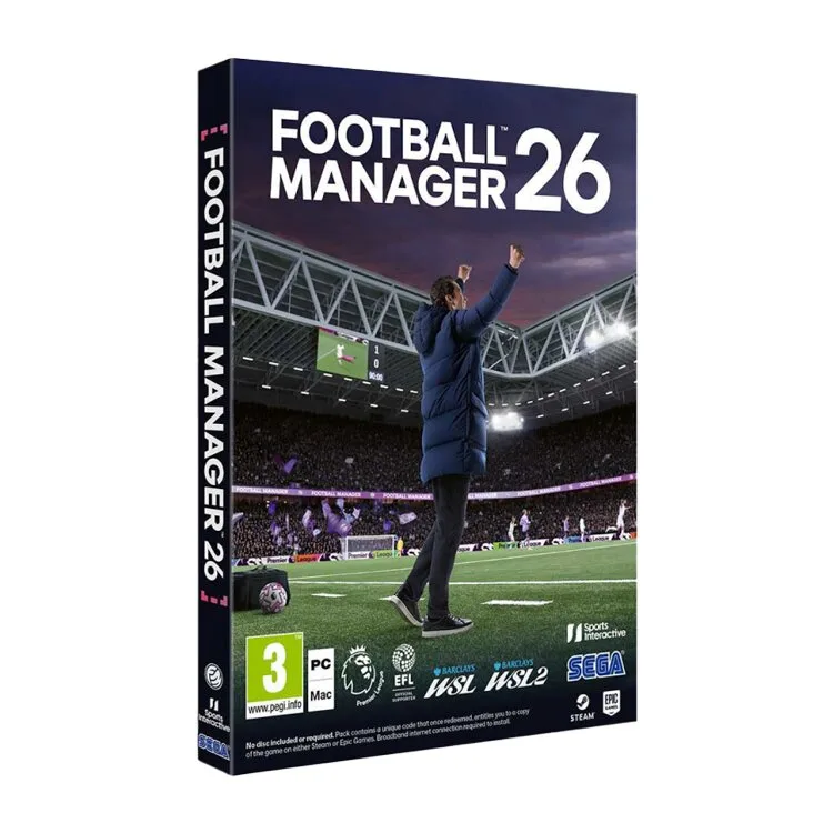 JOGO PC FOOTBALL MANAGER 26 CIB