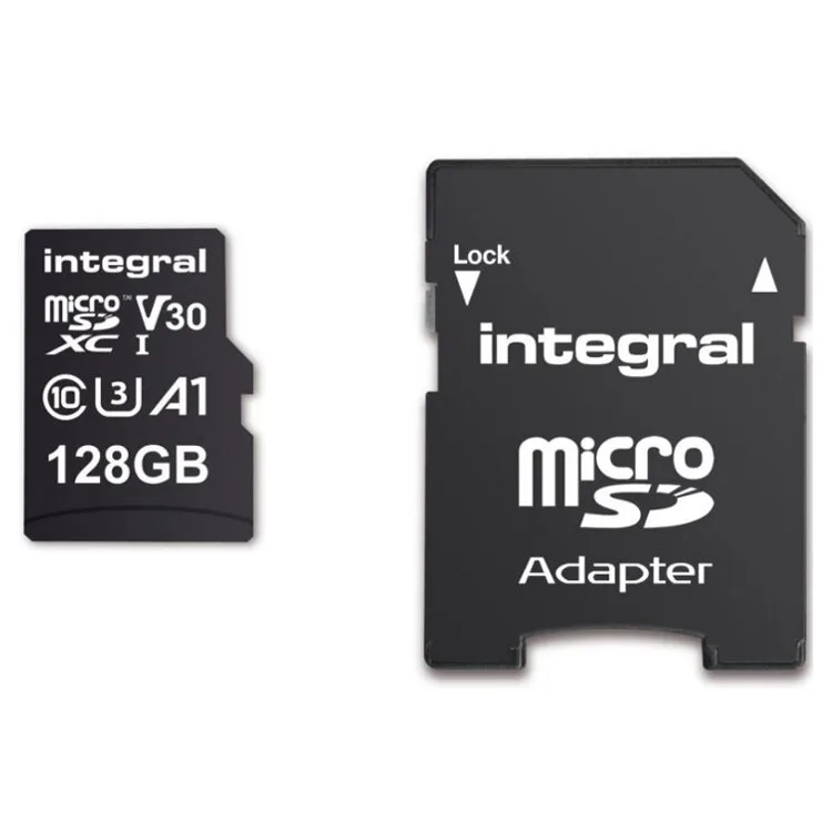 MEMÓRIA MICRO-SD INTEGRAL 128GB 100MB