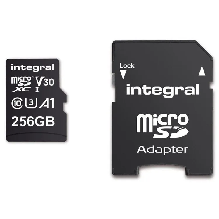 MEMÓRIA MICRO-SD INTEGRAL 256GB 100MB