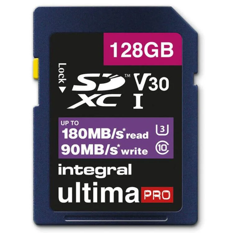 CARTÃO SD INTEGRAL 128GB 180MB