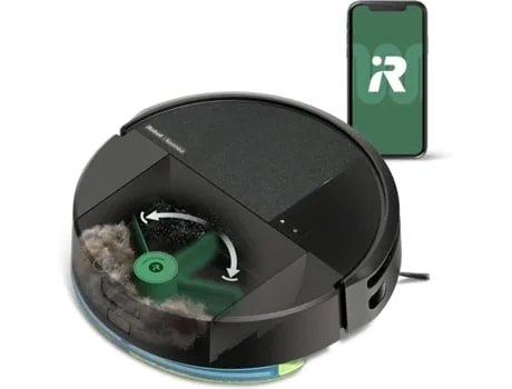 Aspirador Robô IROBOT Roomba 205 DustCompactor Combo (Autonomia: 180 min - Preto)