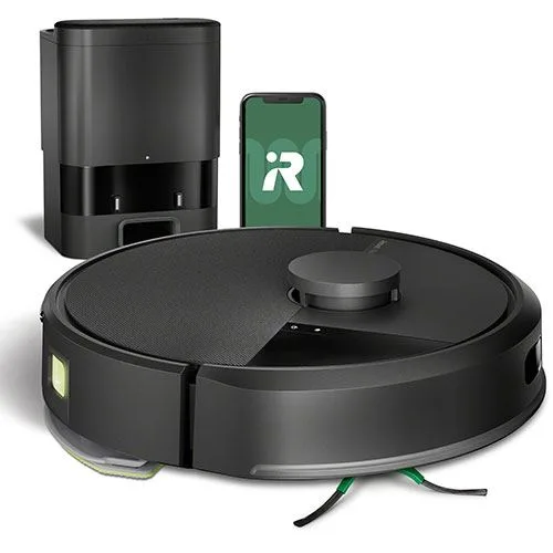 Aspirador Robô IROBOT Roomba 105 Combo Auto Empty (Autonomia: 120 min - Preto)