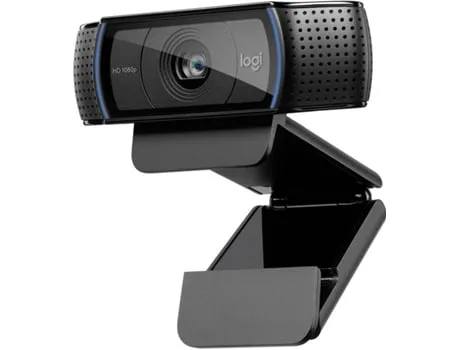 Webcam LOGITECH C920 (Full HD - 10 MP - Microfone Incorporado)
