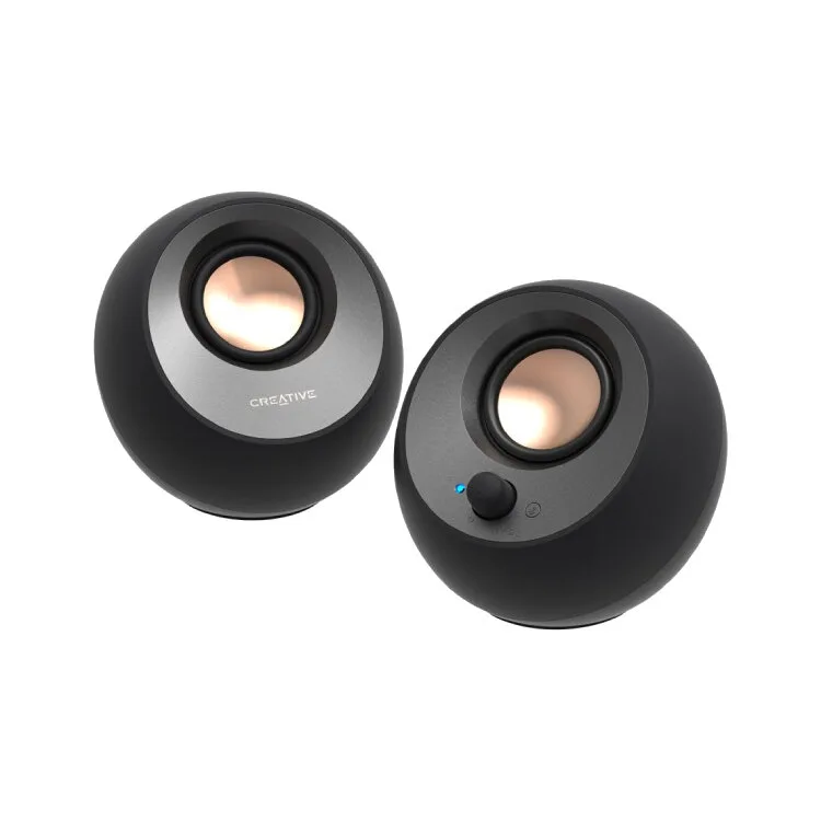 COLUNAS CREATIVE PEBBLE V3 BLACK