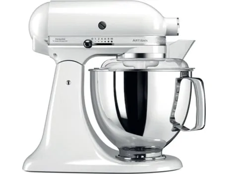 Robô de Cozinha KITCHENAID 5KSM175 PSEWH Artis (4.8 L - 300 W - 4 acessórios)