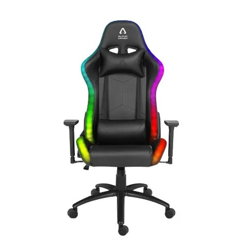 Cadeira Gaming ALPHA GAMER Cygnus RGB (Até 130 kg - Classe 4 - Preto)