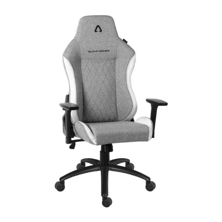 CADEIRA GAMING ALPHA GAMER GAIA LGREY/WHT V2
