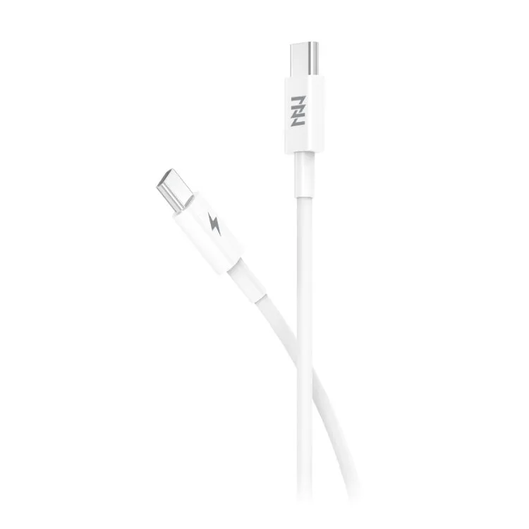 CABO TECH FUZZION USB-C / USB-C 1M WHT