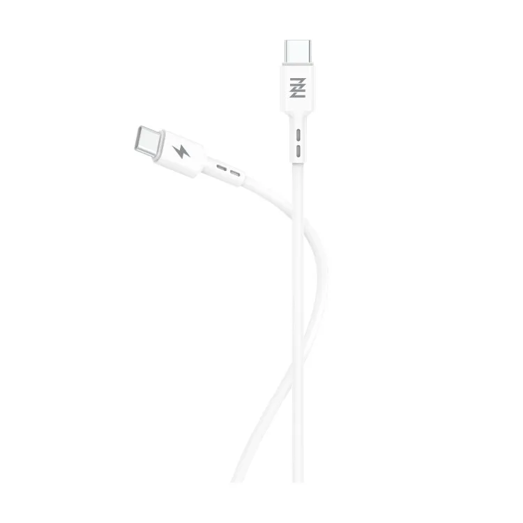 CABO TECH FUZZION USB-C/USB-C 2M WHT