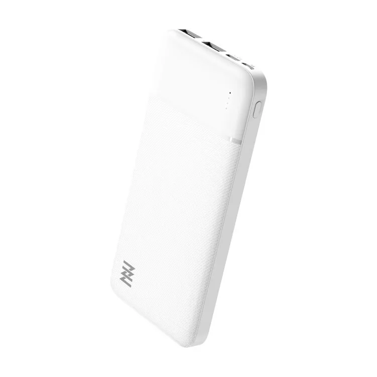 POWERBANK TECH FUZZION 10000MAH WHT