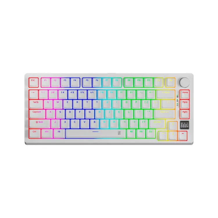 TECLADO GAMING TECH FUZZION MEKANIC WIRELESS (USB-A, Bluetooth; Wireless, Teclado Mecanico RGB)