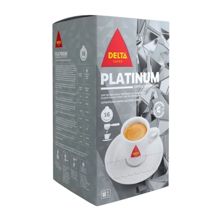 PASTILHA CAFÉ DELTA PLATINUM16X7G